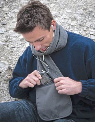 RES-R100X-Polartherm™ Scarf With Zip Pocket